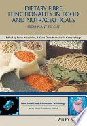 Dietary fibre functionality in food & nutraceuticals : from plant to gut /