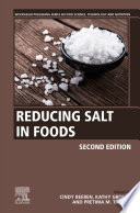 Reducing salt in foods /