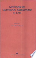 Methods for nutritional assessment of fats /