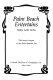 Palm Beach entertains : then and now /