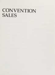 Convention sales : a book of readings /