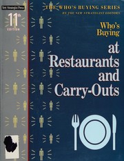 Who's buying at restaurants and carry-outs.