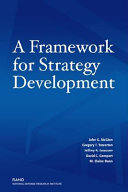 A framework for strategy development /