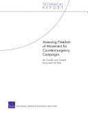 Assessing freedom of movement for counterinsurgency campaigns /