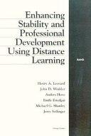 Enhancing stability and professional development using distance learning /