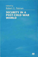 Security in a post-Cold War world /