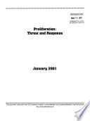 Proliferation : threat and response.