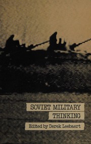 Soviet military thinking /