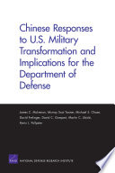 Chinese responses to U.S. military transformation and implications for the Department of Defense /