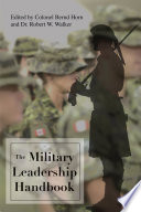 The military leadership handbook /