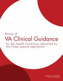 Review of VA clinical guidance for the health conditions identified by the Camp Lejeune legislation /