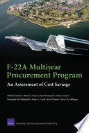 F-22A multiyear procurement program : an assessment of cost savings /