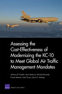 Assessing the cost-effectiveness of modernizing the KC-10 to meet global air traffic management mandates /