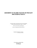 Assessment of the Army plan for the Pine Bluff non-stockpile facility /