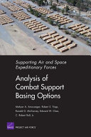 Analysis of combat support basing options /