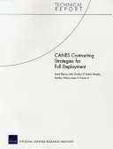 CANES contracting strategies for full deployment /
