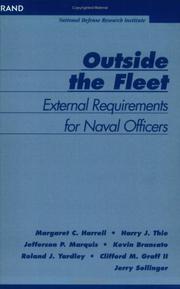 Outside the fleet : external requirements for Navy officers /