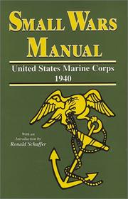 Small wars manual : United States Marine Corps, 1940 /