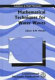 Advances in marine hydrodynamics /