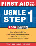 First aid for the USMLE step 1 2008 /