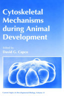 Cytoskeletal mechanisms during animal development /