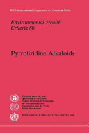 Pyrrolizidine alkaloids.