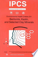 Bentonite, kaolin, and selected clay minerals /