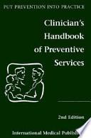 Clinician's handbook of preventive services.