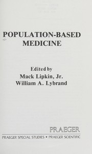 Population-based medicine /