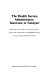 Health services planning : a monograph /
