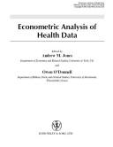 Econometric analysis of health data /