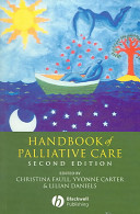 Handbook of palliative care /