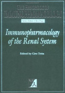 Immunopharmacology of the renal system /