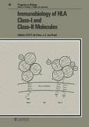 Immunobiology of HLA class-I and class-II molecules /