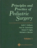 Principles and practice of pediatric surgery /