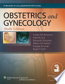 Obstetrics and gynecology.