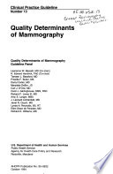 Quality determinants of mammography /