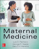 Maternal medicine /