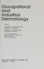 Occupational and industrial dermatology /