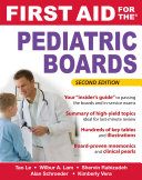 First aid for the pediatric boards /