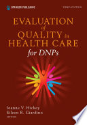 Evaluation of quality in health care for DNPs /