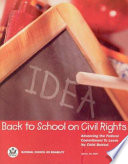 Back to school on civil rights : advancing the federal commitment to leave no child behind.