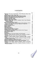 Food, nutrition and child hunger : hearing before a subcommittee of the Committee on Appropriations, United States Senate, One Hundred Sixth Congress, second session, special hearing, March 16, 2000, Green Bay, WI.