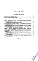 The implementation and future of decimalized markets : hearing before the Subcommittee on Securities and Investment of the Committee on Banking, Housing, and Urban Affairs, United States Senate, One Hundred Seventh Congress, first session the current status of implementation of decimal pricing for securities, including an estimation of costs and benefits, May 24, 2001.