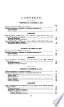 Nominations of Mark W. Olson, Susan Schmidt Bies, James E. Gilleran, Allan I. Mendelowitz, Franz S. Leichter, John T. Korsmo, Eduardo Aguirre, Jr., and Randall S. Kroszner : hearings before the Committee on Banking, Housing, and Urban Affairs, United States Senate, One Hundred Seventh Congress, first session on nominations of Mark W. Olson, of Minnesota, to be a member of the Board of Governors of the Federal Reserve System; Susan Schmidt Bies, of Tennessee, to be a member of the Board of Governors of the Federal Reserve System; James E. Gilleran, of California, to be the Director of the Office of Thrift Supervision; Allan I. Mendelowitz, of Connecticut, Franz S. Leichter, of New York, and John T. Korsmo, of North Dakota, to be Directors of the Federal Housing Finance Board; Eduardo Aguirre, Jr., of Texas, to be First Vice President and Vice Chairman of the Export-Import Bank of the United States; Randall S. Kroszner, of Illinois, to be a member of the Council of Economic Advisers, October 17, 23, and November 15, 2001.