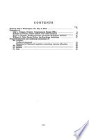 CBO role and performance : enhancing accuracy, reliability, and responsiveness in budget and economic estimates : hearing before the Committee on the Budget, House of Representatives, One Hundred Seventh Congress, second session, hearing held in Washington, DC, May 2, 2002.