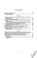 National Technical Information Service : hearing before the Subcommittee on Science, Technology, and Space of the Committee on Commerce, Science, and Transportation, United States Senate, One Hundred Sixth Congress, first session, October 21, 1999.