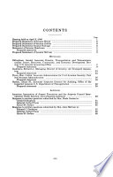 Oversight hearing on aviation security : hearing before the Subcommittee on Aviation of the Committee on Commerce, Science, and Transportation, United States Senate, One Hundred Sixth Congress, second session, April 6, 2000.