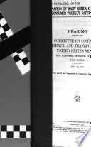 Nomination of Mary Sheila Gall, to chair the Consumer Product Safety Commission : hearing before the Committee on Commerce, Science, and Transportation, One Hundred Seventh Congress, first session, July 25, 2001.