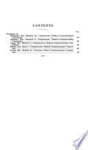 Health of the telecommunications sector : a perspective from the commissioners of the Federal Communications Commission :  hearing before the Subcommittee on Telecommunications and the Internet of the Committee on Energy and Commerce, House of Representatives, One Hundred Eighth Congress, first session, February 26, 2003.